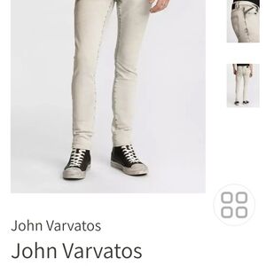 John Varvatos Light Gray Jeans